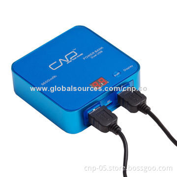 6,600mAh power bank with digital display function mobile charger